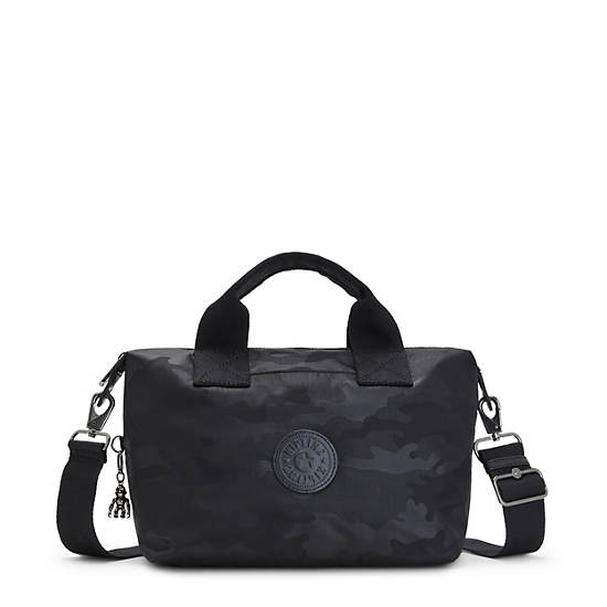 Kipling Kala Handbag Mini Çanta Siyah Camo | TR 1894WN